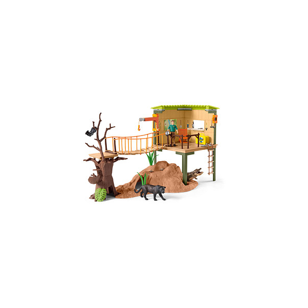 4059433570594 - WILD LIFE 42507 Wild Life Abenteuerstation Spielfiguren-Set 4059433570594 Schleich