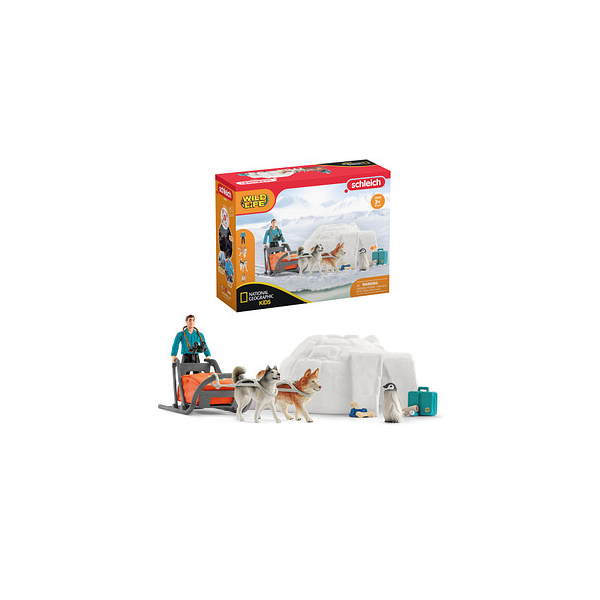 4059433591216 - Wild Life 42624 Antarktis Expedition Spielfiguren-Set 4059433591216 Schleich