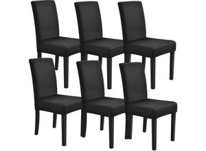 4059438122316 - [neuhaus] - 6er-Set Stuhlhusse 42-53 cm Schwarz neuhaus - Schwarz