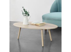 4059438576638 - Couchtisch Viborg 1095 x 595 x 395 cm Eicheoptik - Hellbraun