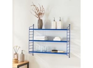 4059438881572 - [encasa] - Modulares Wandregal Strängnäs Blau Dunkelblau