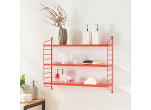 4059438881602 - [encasa] - Modulares Wandregal Strängnäs Rot Rot