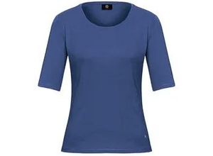 4059464744490 - Rundhals-Shirt Modell Velvet blau 42