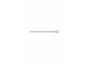 4059468440442 - Goldkette ADELIA´S 585 Weißgold Flach Panzer Halskette Ø 18 mm Halsketten Gr 50 Weißgold 585 silberfarben (silber) Damen Halsketten Weißgoldschmuck für