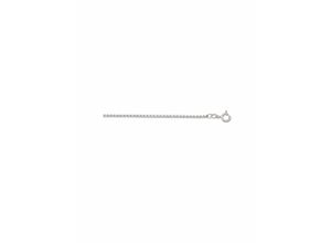 4059468440459 - Goldkette ADELIA´S 585 Weißgold Halskette Ø 12 mm Halsketten Gr 50 Weißgold 585 silberfarben (silber) Damen Halsketten Weißgoldschmuck für