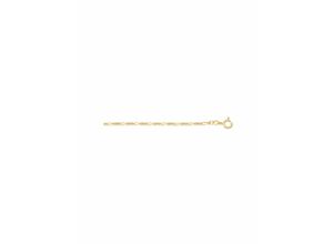 4059468442477 - Goldkette ADELIA´S 333 Gold Figaro Halskette Ø 14 mm Halsketten Gr 45 Gelbgold 333 goldfarben (gold) Damen Goldketten Goldschmuck für