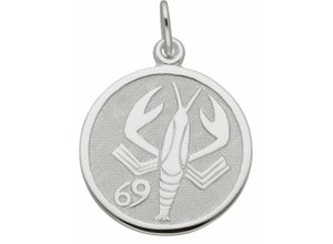 4059468444211 - Ketten-Anhänger ADELIA´S 925 Silber Sternzeichen Anhänger Krebs Ø 157 mm Schmuckanhänger Gr Damen Krebs Silber 925 (Sterlingsilber) silberfarben (silber) Damen Silberschmuck für & Herren