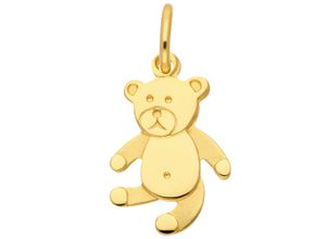 4059468445416 - Ketten-Anhänger ADELIA´S 333 Gold Anhänger Bär Schmuckanhänger Gr Kinder Gelbgold 333 goldfarben (gold) Damen Anhänger Goldschmuck für