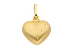 4059468446581 - Ketten-Anhänger ADELIA´S 333 Gold Anhänger Herz Schmuckanhänger Gr Kinder Gelbgold 333 goldfarben (gold) Damen Goldschmuck für