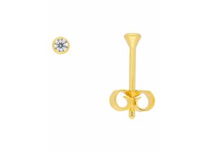 4059468447465 - Paar Ohrhänger ADELIA´S 333 Gold Ohrringe Ohrstecker mit Zirkonia Ø 25 mm Gr Damen Gelbgold 333 goldfarben (gold) Damen mit Zirkonia Goldschmuck für