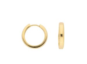 4059468448424 - Paar Ohrhänger ADELIA´S 333 Gold Ohrringe Creolen Ø 17 mm Gr Damen Gelbgold 333 goldfarben (gold) Damen Ohrhänger Goldschmuck für