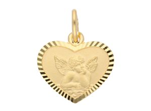 4059468449858 - Ketten-Anhänger ADELIA´S 333 Gold Anhänger Amor Schmuckanhänger Gr Damen Gelbgold 333 goldfarben (gold) Damen Anhänger Goldschmuck für