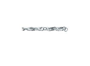 4059468452759 - Fußkette ADELIA´S 925 Silber Singapur Fußkettchen 25 cm Ø 35 mm Gr Silber 925 (Sterlingsilber) silberfarben (silber) Damen Silberschmuck für