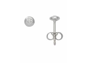 4059468454623 - Paar Ohrhänger ADELIA´S 585 Weißgold Ohrringe Ohrstecker mit Diamant Brillant Ø 4 mm Gr Damen 01 ct VVS = sehr sehr kleine Einschlüsse Weißgold 585 silberfarben (silber) Damen Ohrhänger mit Diamant Brillant Goldschmuck für