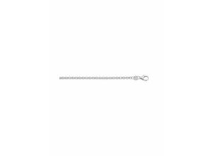 4059468455873 - Goldkette ADELIA´S 585 Weißgold Anker Halskette Ø 16 mm Halsketten Gr 45 Weißgold 585 silberfarben (silber) Damen Halsketten Weißgoldschmuck für