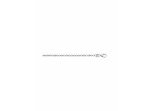 4059468457709 - Goldkette ADELIA´S 333 Weißgold Anker Halskette Ø 16 mm Halsketten Gr 42 Weißgold 333 silberfarben (silber) Damen Halsketten Weißgoldschmuck für