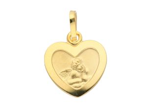 4059468459949 - Ketten-Anhänger ADELIA´S 585 Gold Anhänger Amor Schmuckanhänger Gr Damen Gelbgold 585 goldfarben (gold) Damen Anhänger Goldschmuck für