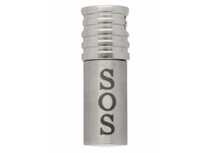 4059468461188 - Ketten-Anhänger ADELIA´S Edelstahl SOS Kapsel Anhänger Röhrchen Schmuckanhänger Gr Damen Silber 925 (Sterlingsilber) silberfarben (silber) Damen Anhänger Edelstahlschmuck für