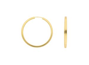 4059468465391 - Paar Ohrhänger ADELIA´S 333 Gold Ohrringe Creolen Ø 38 mm Gr Damen Gelbgold 333 goldfarben (gold) Damen Ohrhänger Goldschmuck für