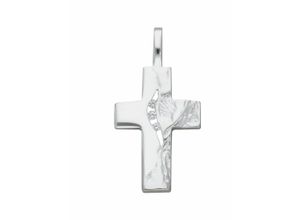 4059468467210 - Ketten-Anhänger ADELIA´S 925 Silber Kreuz Anhänger mit Zirkonia Schmuckanhänger Gr Damen mit Zirkonia Silber 925 (Sterlingsilber) silberfarben (silber) Damen mit Zirkonia Silberschmuck für & Herren