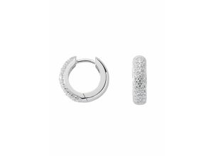 4059468479503 - Paar Ohrhänger ADELIA´S 925 Silber Ohrringe Creolen mit Zirkonia Ø 142 mm Gr Damen Silber 925 (Sterlingsilber) silberfarben (silber) Damen Ohrhänger mit Zirkonia Silberschmuck für