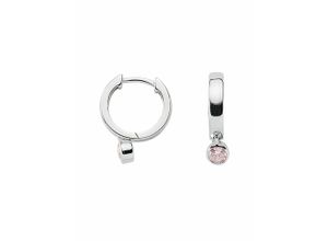 4059468479565 - Paar Creolen ADELIA´S 925 Silber Ohrringe mit Zirkonia Ø 148 mm Gr Damen Silber 925 (Sterlingsilber) bunt Damen mit Zirkonia Silberschmuck für