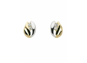 4059468488284 - Paar Ohrhänger ADELIA´S 333 Gold Ohrringe Ohrstecker mit Zirkonia Gr Damen Gelbgold 333 goldfarben (gold) Damen Ohrhänger mit Zirkonia Goldschmuck für