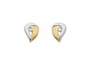 4059468488307 - Paar Ohrhänger ADELIA´S 333 Gold Ohrringe Ohrstecker mit Zirkonia Gr Damen Gelbgold 333 goldfarben (gold) Damen Ohrhänger mit Zirkonia Goldschmuck für