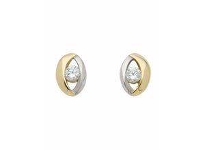 4059468488314 - Paar Ohrhänger ADELIA´S 333 Gold Ohrringe Ohrstecker mit Zirkonia Gr Damen Gelbgold 333 goldfarben (gold) Damen Ohrhänger mit Zirkonia Goldschmuck für