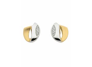 4059468488376 - Paar Ohrhänger ADELIA´S 333 Gold Ohrringe Ohrstecker mit Zirkonia Gr Damen Gelbgold 333 goldfarben (gold) Damen Ohrhänger mit Zirkonia Goldschmuck für