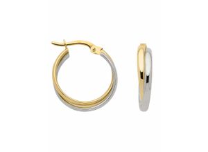 4059468488857 - Paar Ohrhänger ADELIA´S 333 Gold Ohrringe Creolen Gr Damen Gelbgold 333 goldfarben (gold) Damen Ohrhänger Goldschmuck für