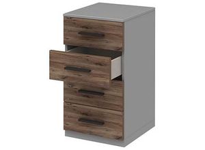 4059484223791 - röhr quantum Schubladenschrank eiche 4 Schubladen 400 x 419 x 765 cm