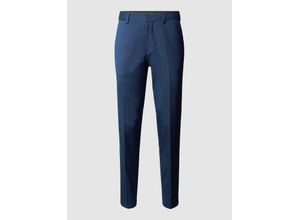 4059502607169 - Anzug Herren Slim Fit blau strukturiert