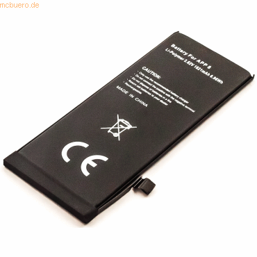 4059612021978 - Akku für Apple IPHONE 8 Li-Pol 382 Volt 1820 mAh schwarz