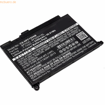 4059612033001 - Akku für Hewlett-Packard 849569-543 Li-Pol 77 Volt 5300 mAh schw