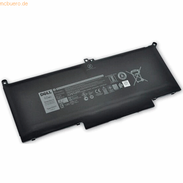 4059612355264 - Akku für Latitude 12 7290 Li-Ion 76 Volt 7500 mAh schwarz