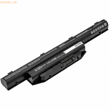 4059612379925 - Akku für Fujitsu FMVNBP235 Li-Ion 108 Volt 4400 mAh schwarz