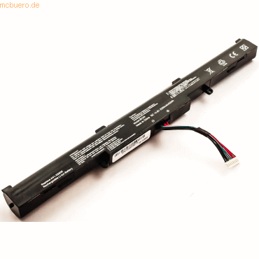 4059612383274 - Akku für Asus VivoBook X751LN-TY009H Li-Ion Volt 148 mAh schwarz