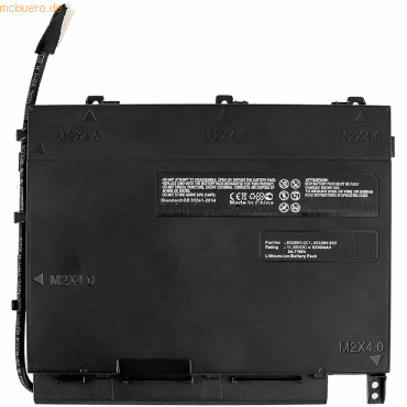 4059612403217 - Akku für Hewlett-Packard Omen 17-W200NA Li-Ion Volt 1155 mAh schw