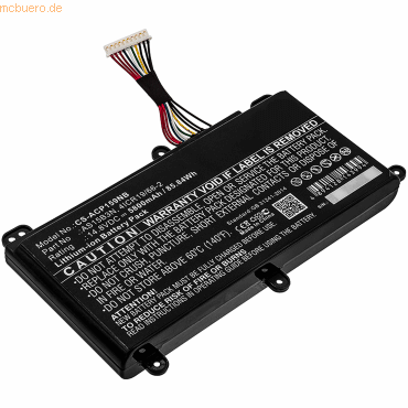 4059612413933 - Akku für Acer Predator 17 G9-791-735A Li-Ion Volt 148 mAh schwar