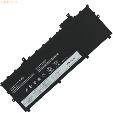 4059612462894 - Akku für Lenovo ThinkPad X1 20HQS01S00 Li-Pol Volt 1158 mAh Schwa