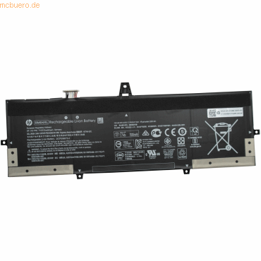 4059612527005 - Hp Akku für Hp EliteBook x360 1030 G3 4W Li-Pol 77 Volt 7300 mAh Schw