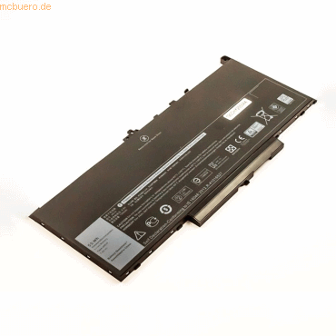 4059612579561 - Akku für Dell Latitude 12 E7270 Li-Pol 76 Volt 7200 mAh Schwarz