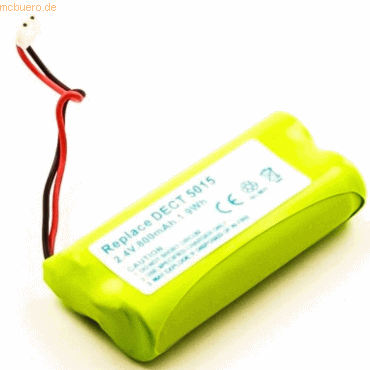 4059612598944 - Akku für Doro matra Dunea 260C NiMH 24 Volt 800 mAh grün