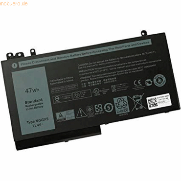 4059612637803 - Akku für Latitude E5450 Li-Ion 114 Volt 4000 mAh Schwarz