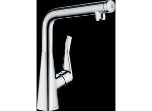 4059625024133 - HANSGROHE Metris Select M71 Küchenmischer 1-Strahl Edelstahl-Look - 73810800