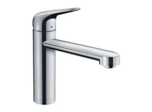 4059625085011 - Focus M42 Küchenarmatur 120 1jet 71807000 schwenkbarer Auslauf 360° Vorfenstermontage chrom - Hansgrohe