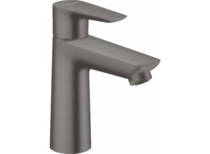 4059625229521 - Talis e Einhebel Waschtischmischer 110 Zugstangen-Ablaufgarnitur Ausladung 112mm Farbe Brushed Black - 71710340 - Hansgrohe