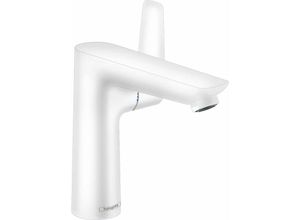 4059625246450 - Talis e Einhebel-Waschtischmischer 150 Zugstangen-Ablaufgarnitur Ausladung 141mm Farbe weiss matt - 71754700 - Hansgrohe