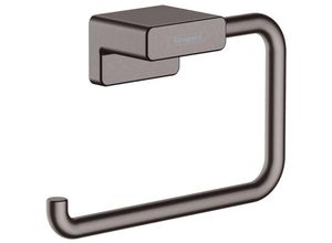 4059625296424 - - AddStoris Toilettenpapierhalter ohne Klappe 141x4x93 cm Brushed Black Chrome - Brushed Black Chrome